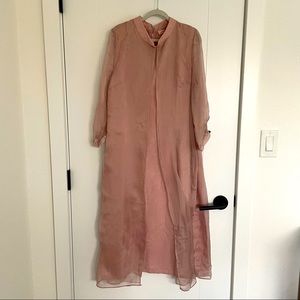 NWT Asian-inspired 100% silk StyleWe midi dress